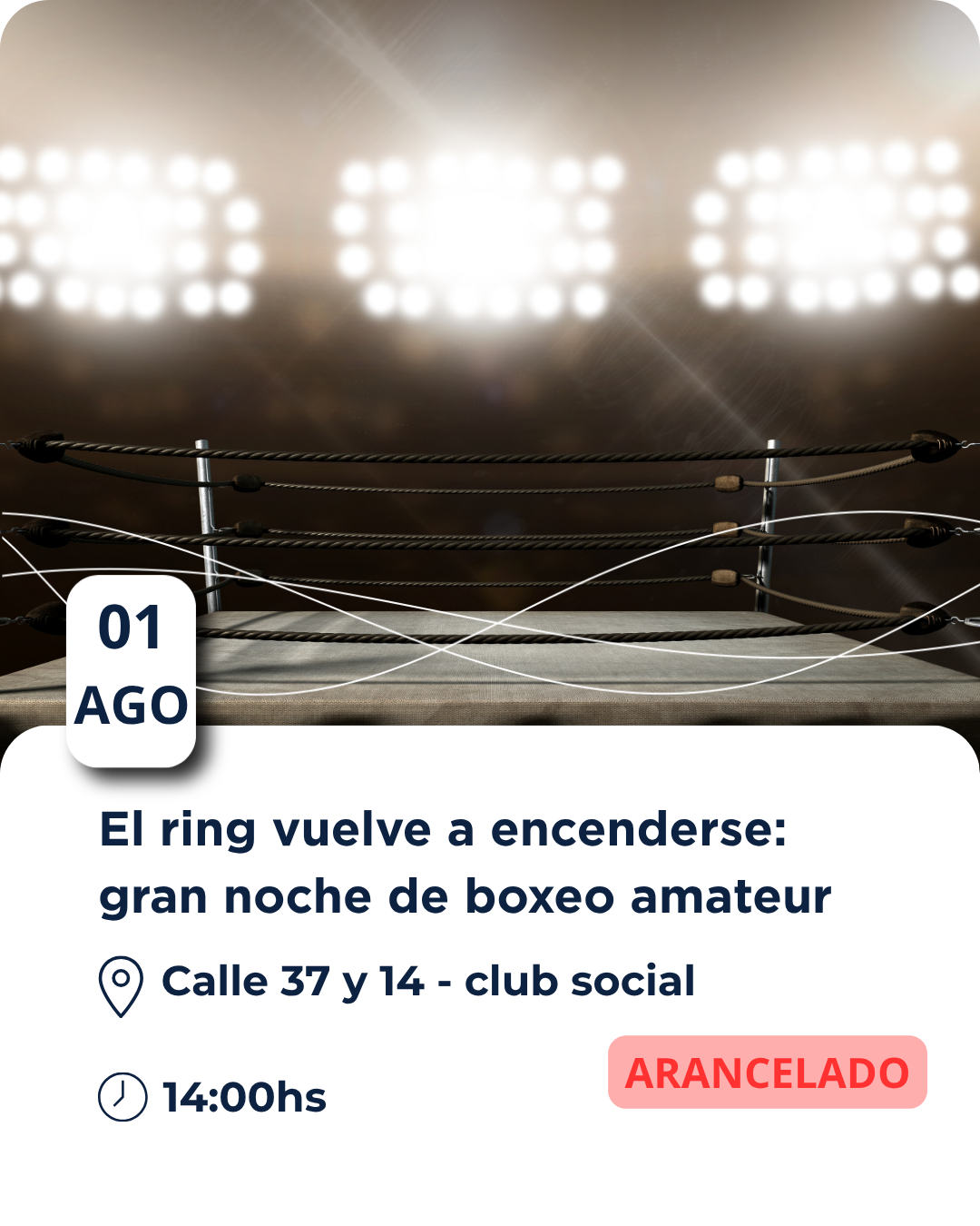 01de gosto ring