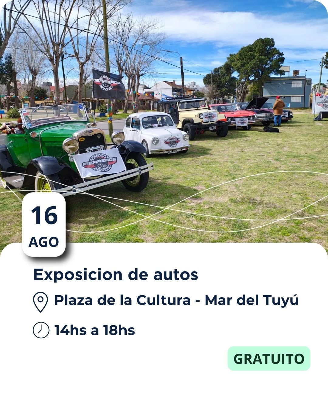 Nuevo calendario de eventos