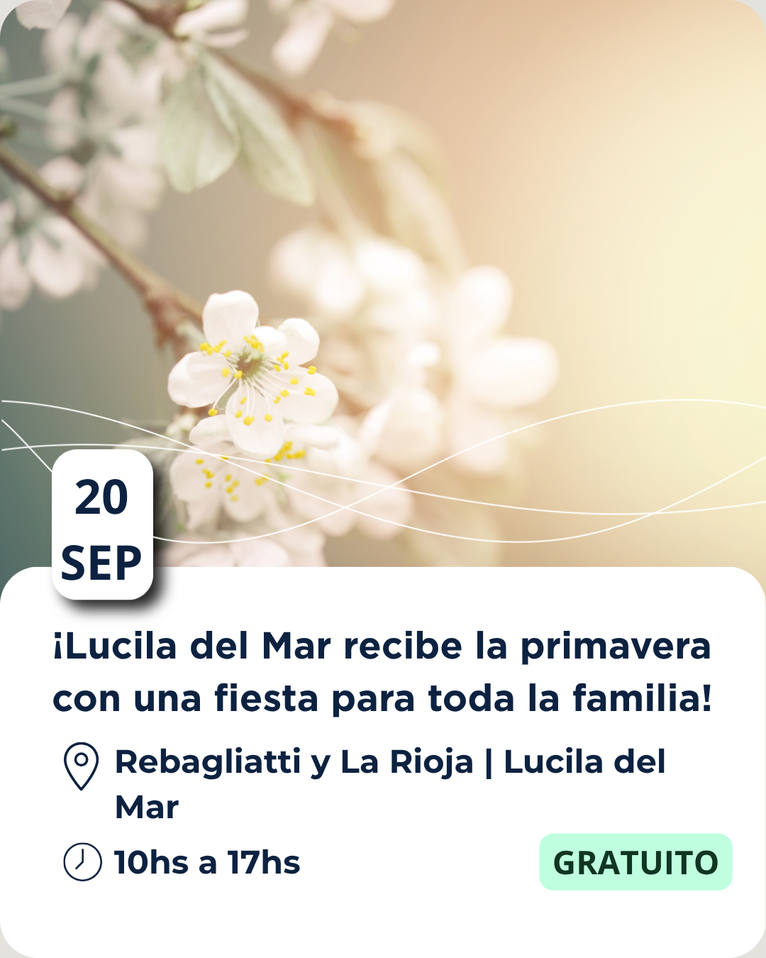 Nuevo calendario de eventos